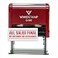 Vivid Stamp All Sales Final No Refunds No Exchanges Self Inking Rubber Stamp Red Ink Large