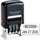 ExtraMark Ultra Dater SelfInking Rubber Date Office Stamp with Received Phrase Date Style 2 Black Ink 12Year Band