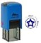 Printtoo Round Self Inking Kids Teacher Stamp Star Personalized Custom Shiny 20mm Rubber Mini Stamp
