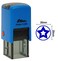 Printtoo Round Self Inking Kids Teacher Stamp Star Personalized Custom Shiny 20mm Rubber Mini Stamp