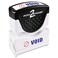 ACCUSTAMP2 035539 PreInked Shutter Stamp Void RedBlue Ink 1 Count