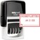 MaxMark Office Self Inking Date Stamp with Phrase Completed Red Ink
