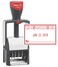 MaxMark Heavy Duty Self Inking Date Stamp with Phrase Denied Red Ink