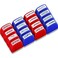 Crtiin 16 Pcs Office Stamp Set Message Self Inking Rubber Stamp Set for Office Stamps Completed Faxed Scanned Stamps for Message SuppliesRed Blue
