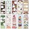 BOBOKA 100 Pieces Book Tracker Bookmarks Bookshelf Design DoubleSided Reading Page Markers Bookmarks for Book Lovers Cute Book Marks for Reading Women Students School Supplies Gifts