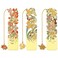 Sgbvzbd 3 PCS Metal Bookmarks Beautiful Flower Bookmarks Chrysanthemum Pomegranate Flowers Narcissus