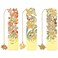 Sgbvzbd 3 PCS Metal Bookmarks Beautiful Flower Bookmarks Chrysanthemum Pomegranate Flowers Narcissus