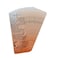 Dicksons Footprints Inspirational Poem Sandy Waves Cardstock Bookmarks Pack of 12