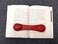 Weighted Bookmarks Genuine Leather Weighted Bookmark for HandsFree Reading Book Holder for Cookbooks and Study 85 Inch