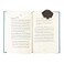 HideDrink Hide Drink Dog Bookmark Handmade from Full Grain Leather Bourbon Brown