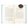 HideDrink Hide Drink Dog Bookmark Handmade from Full Grain Leather Bourbon Brown