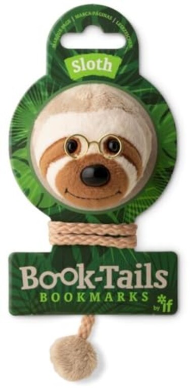 IF BookTails Bookmark Sloth