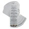 Dicksons Romans Road Silvertone 6 x 2 Cardstock Bookmark with Tassel Pack of 12