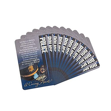Dicksons Pocket Card Bookmark Pack of 12 Police