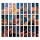 Doraking 30PCS Vintage Scenery Theme Paper Bookmarks for Book Lovers Boxed Bookmarks Set Sky