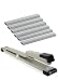 Klingy Long Reach Stapler 20 Sheets Capacity 210 Staples Capacity Adjustable up to 12 Perfect for Binding Books pamphlets brochures and Stapling Bundle Stapler with 5000 Staples