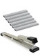 Klingy Long Reach Stapler 20 Sheets Capacity 210 Staples Capacity Adjustable up to 12 Perfect for Binding Books pamphlets brochures and Stapling Bundle Stapler with 5000 Staples