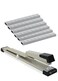 Klingy Long Reach Stapler 20 Sheets Capacity 210 Staples Capacity Adjustable up to 12 Perfect for Binding Books pamphlets brochures and Stapling Bundle Stapler with 5000 Staples