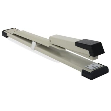 Positive Art Long Reach Stapler 20 Sheets Capacity 210 Staples Capacity Adjustable up to 12 Perfect for Binding Books pamphlets brochures and Stapling Stapler