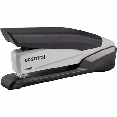 Bostitch Office EcoFriendly Stapler Compact 3in1 Desktop Stapler Reduced Effort JamFree 20 Sheet Capacity Black 1710