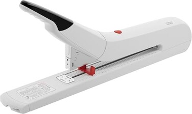 Novus B56 XL Heavy Duty Long Arm Stapler 20170 Sheet Capacity 975 Stapling Depth AntiJam German Engineered 0230062