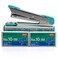 Max HD10 Stapler Set with 2 Boxes 2000 Staples Staple Up to 15 Sheets of Normal Paper