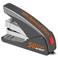 AFMAT Effortless Stapler for Desk 50 Sheet Desktop Stapler Ergonomic Office Staplers One Finger Touch Stapling Builtin Remover Portable Space Save Size Good for Home Office ES10Gray