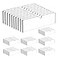 KOTEMON Acrylic Wall Name Plate Holder Office Name Plate with Adhesive Tapes Door Name Plate Wall Nameplate Clear Sign Holder Frame 2x8 80 Pack