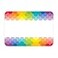 Creative Teaching Press CTP Painted Palette Rainbow Scallops LabelsName Tags Set of 36 35 x 25 Each 4821