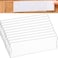 Yulejo 10 Sets Acrylic Name Plate Holder Clear Plastic Sign Frame with Adhesive Tape 2 x 8 Inch Horizontal Wall Plates for Door Office Nameplate Display Trays Home Classroom