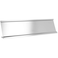 ExcelMark 2x 8Aluminum Name Plate Holder for Desk Office Business Door Sign Holder Silver