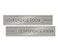 NapTags Quality SatinAluminum Conference Room Slider Signs 10 x 2 Made in the USA Silver