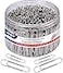 Vinaco Paper Clips Non Skid 500PCS Medium and Jumbo Paper Clips 13 inch 20 inch Durable Rustproof Coated Paperclip Great for Office School and Personal Use