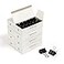 U Brands Binder Clips Medium 114 Width 12 Paper Holding Capacity Black and Silver Steel 96Count