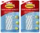 Command 17026CLRES Decorating Clips Clear 20Clips 2 Pack