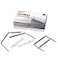 Officemate Premium Prong Fasteners Complete Set 2Inch Capacity 275Inch Base Box of 50 99711