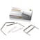 Officemate Premium Prong Fasteners Complete Set 2Inch Capacity 275Inch Base Box of 50 99711