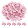 YCVIORING Pink Binder Clips Mini Paper Clip Small Paper Clamps 15mm 58 inch 100 Pack Micro Size Office Clips for Home School and Business Pink
