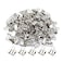 YCVIORING Silver Binder Clips Mini Paper Clip Small Paper Clamps 15mm 58 inch 100 Pack Micro Size Office Clips for Home School and Business Silver