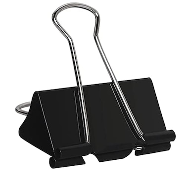 Aellabus Large Binder Clips 2 Inch 72 Pack Extra Large Binder Clips Big Paper Clamps Giant Clips for Office and Home Supplies Black