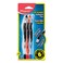 Maped Visio LeftHanded QuickDrying Ballpoint Pen 3 Pack Writing Notes LeftHanded Design QuickDrying Ink for SmudgeFree Writing Comfortable Grip Versatile Colors