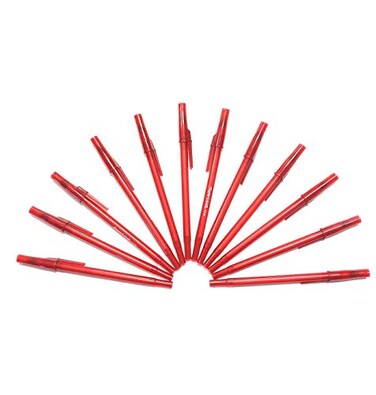 Paper Mate Write Bros Ballpoint Pen 10 mm Medium 12Pack Red