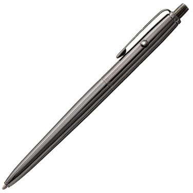 Fisher Space Pen Black Titanium Nitride Original Astronaut Pen Pressurized Ballpoint Pen Writes Upside Down Extreme Temperatures Black Ink Medium Point Pocket Clip Gift Box Made in USA
