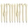MXXGMYJ Creative Novelty Bone Shape Ink Ballpoint Pens Finger Pen Nurse Doctor Pen Stationery Gift Crazy Student Gift Pack of 20