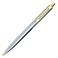 Sheaffer Sentinel Brushed Chrome Cap Barell Nickel Plate Trim Ballpoint E232551