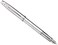 Sheaffer 100 Brushed Chrome Fountain Pen with Chrome Trim and Fine Nib