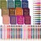 Estune 72 Pcs Christian Bible Gifts Set Bulk Religious Scripture Notebooks Scripture Quote Inspirational Ballpoint Pens Verse Christmas Keychain Inspirational Bible Gifts for Office Religion