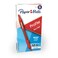 Paper Mate Profile Ballpoint Pens Retractable Bold Point 14mm Red Ink 12 Count Teacher Supplies Office Writing