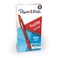 Paper Mate Profile Ballpoint Pens Retractable Bold Point 14mm Red Ink 12 Count Teacher Supplies Office Writing