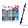 Paper Mate Profile Retractable Ballpoint Pens Bold Point 14mm Assorted Colors 12 Count Back to School Office Teacher Supplies